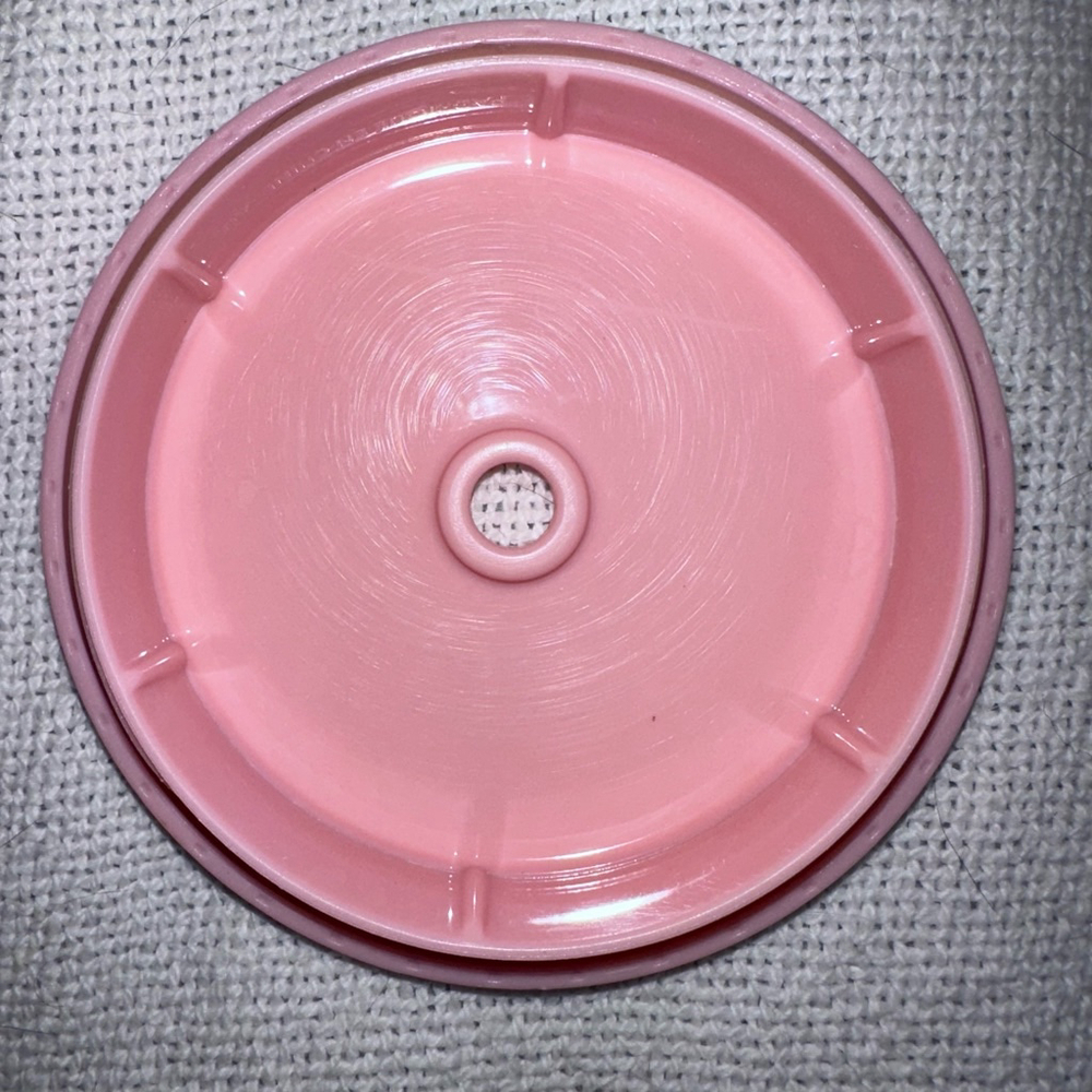 Starbucks Christmas Pink Red Green Glitter Wavy Swirl Cold Cup Tumbler 24oz - Picture 3 of 7